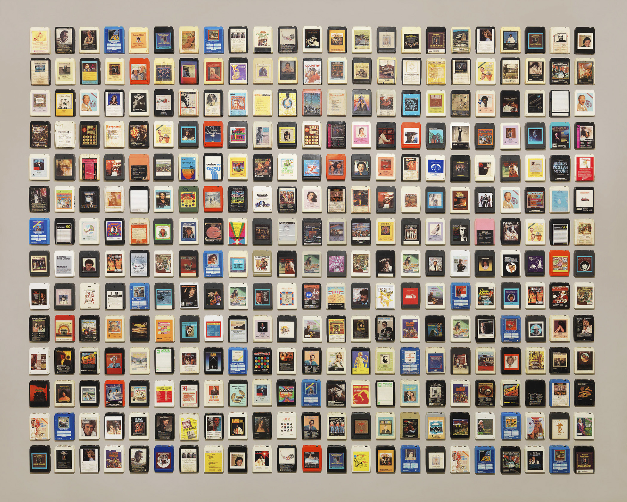8 Track Collection, including Simon & Garfunkel's "Greatest Hits." 1972 List Price of "Greatest Hits": $6.95, per <a href="http://books.google.com/books?id=DsUDAAAAMBAJ&pg=PA22&dq=8+track+price+%22simon+%26+garfunkel+greatest+hits%22&hl=en&sa=X&ei=B0kcVM7KJsmoyASa84CIDw&ved=0CEYQ6AEwBA#v=onepage&q=8%20track%20price%20%22simon%20%26%20garfunkel%20greatest%20hits%22&f=false" title="New York Magazine" target="_blank">New York Magazine</a>. <strong>Today's equivalent:</strong> MP3. List Price of Simon & Garfunkel's "Greatest Hits" album: $10.99, available on <a href="https://itunes.apple.com/us/album/simon-garfunkels-greatest/id309225718" title="iTunes" target="_blank">iTunes</a>.