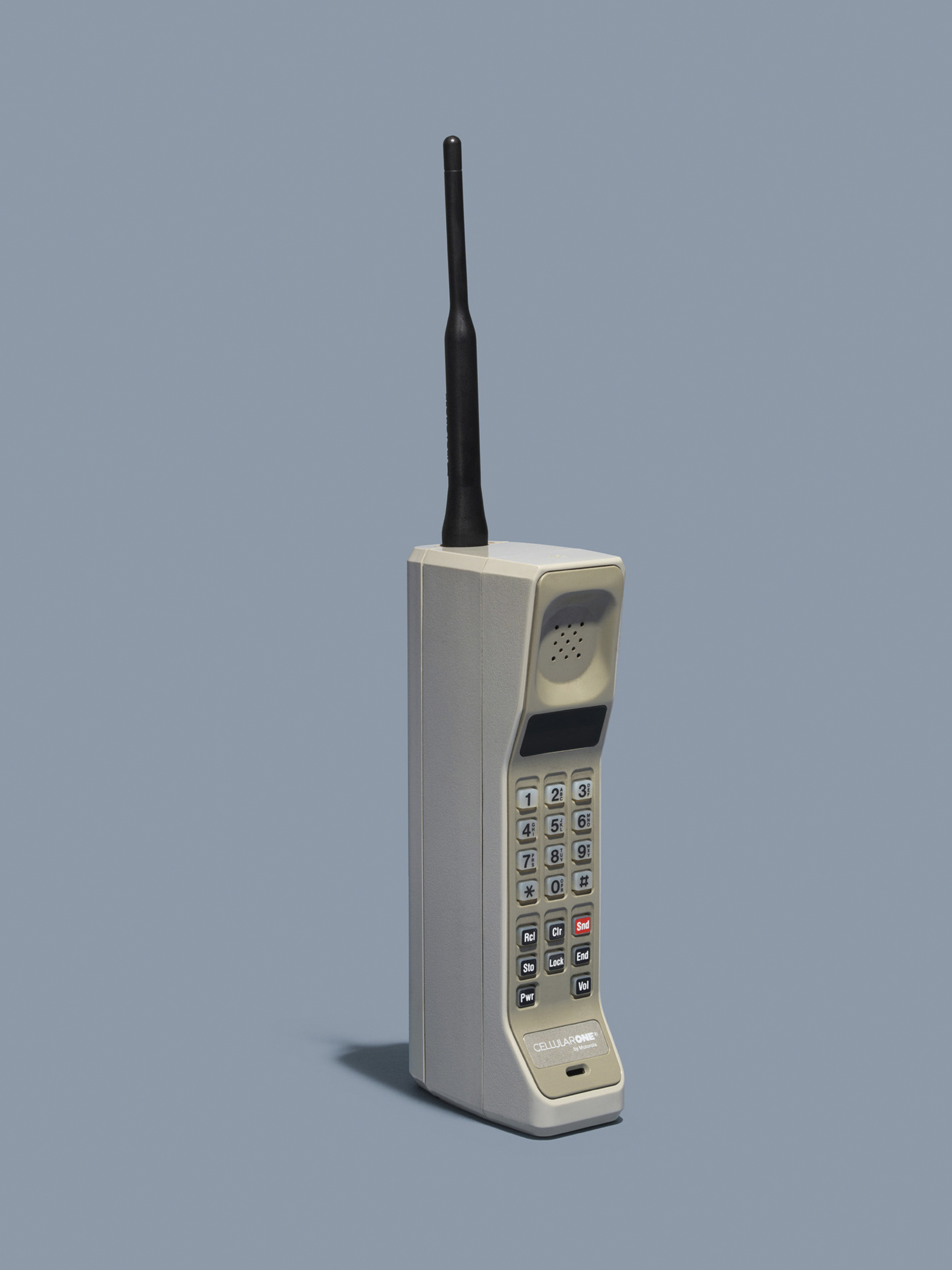 Motorola Cellular One DynaTAC 8000x. 1984 List Price: $3,995, per <a href="http://content.time.com/time/specials/packages/article/0,28804,2023689_2023708_2023656,00.html" title="TIME" target="_blank">TIME</a>. <strong>Today's equivalent:</strong> Apple iPhone 6 Plus, from $299 at <a href="http://store.apple.com/us/buy-iphone/iphone6" title="The Apple Store" target="_blank">the Apple Store</a>.
