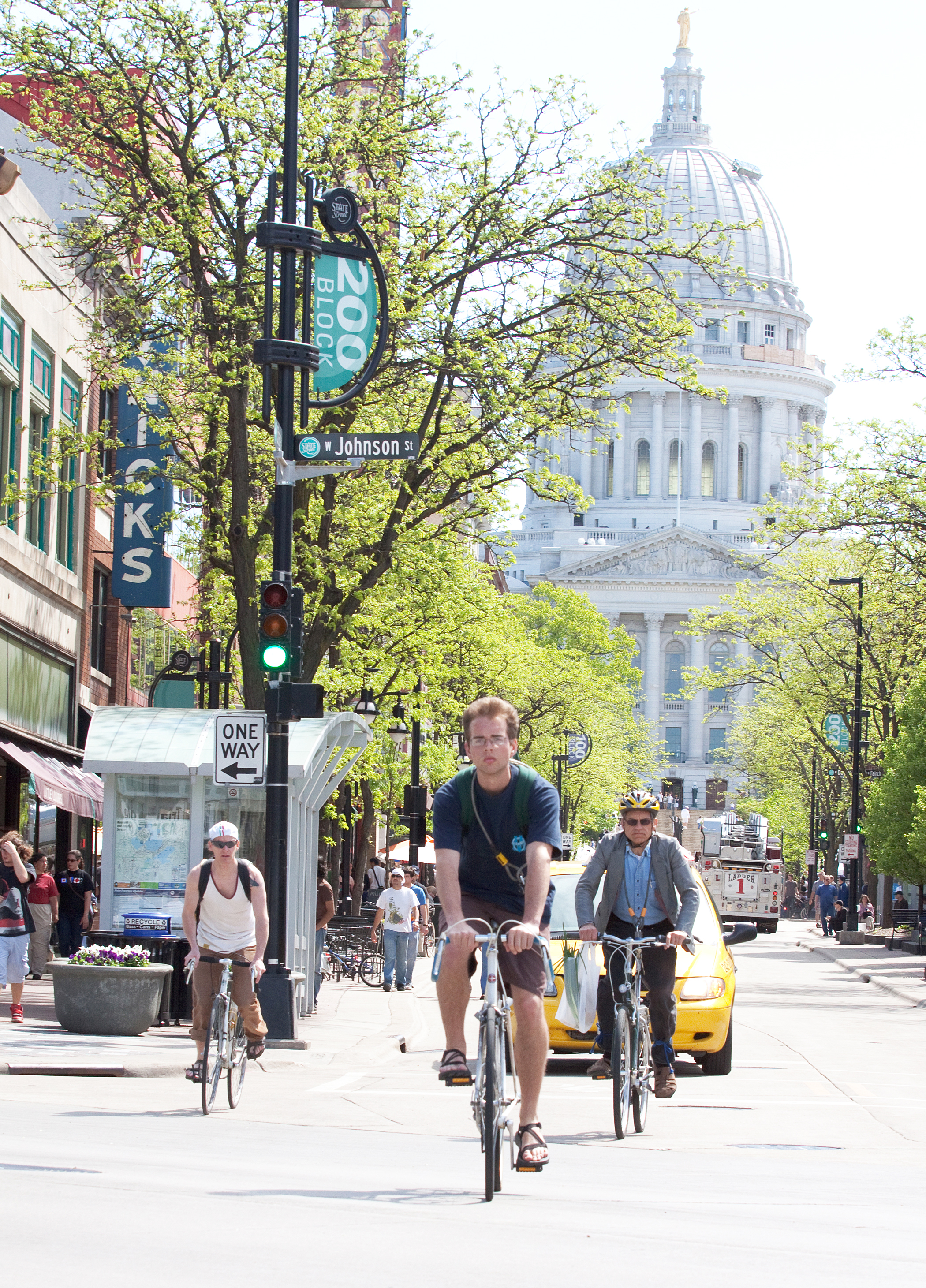 <strong>15. Madison, Wis.</strong>
<b>Population: </b>239,115 | <b>Percent Who Primarily Walk/Bike:</b> 14%