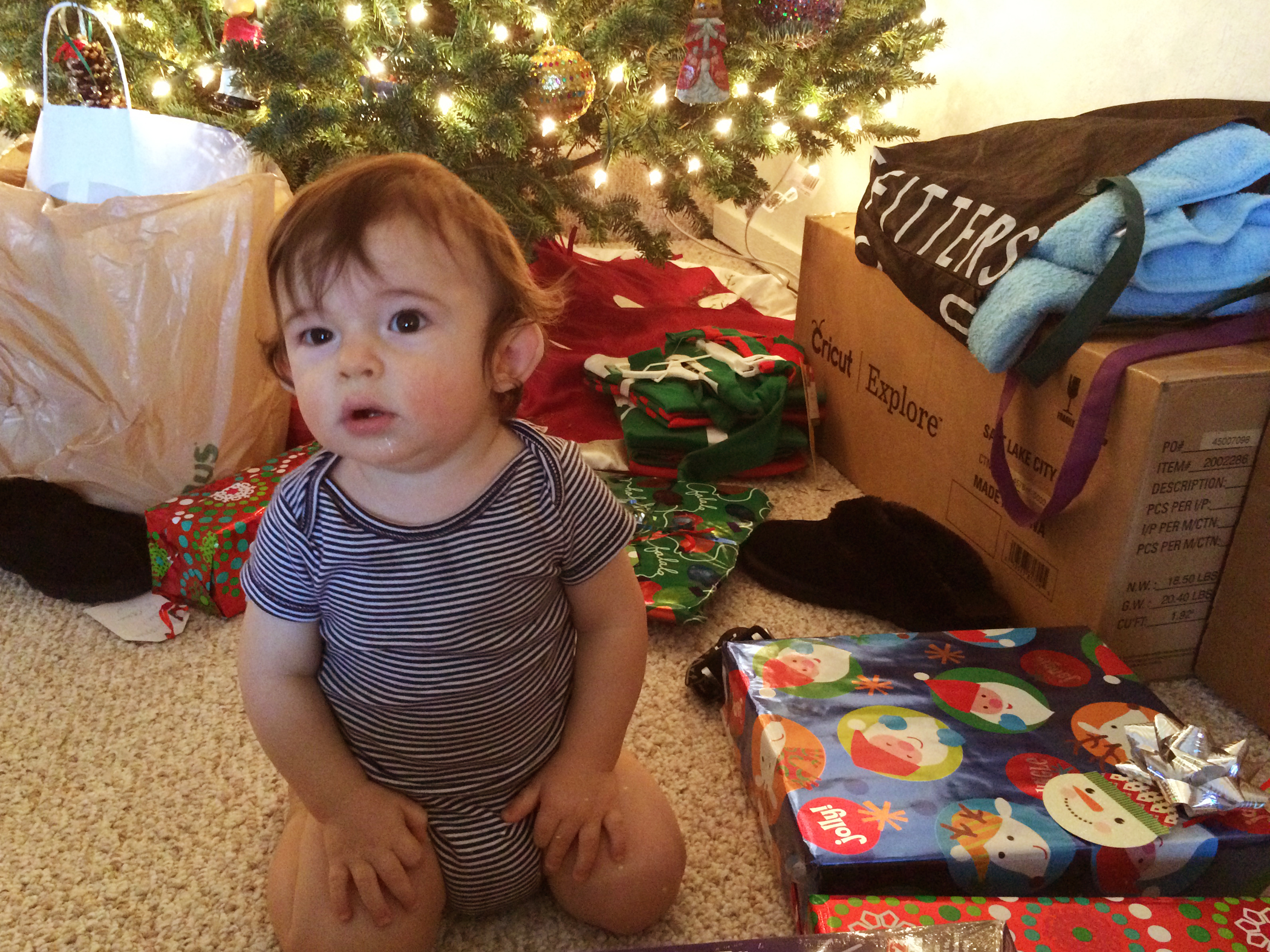 baby's first christmas 2014