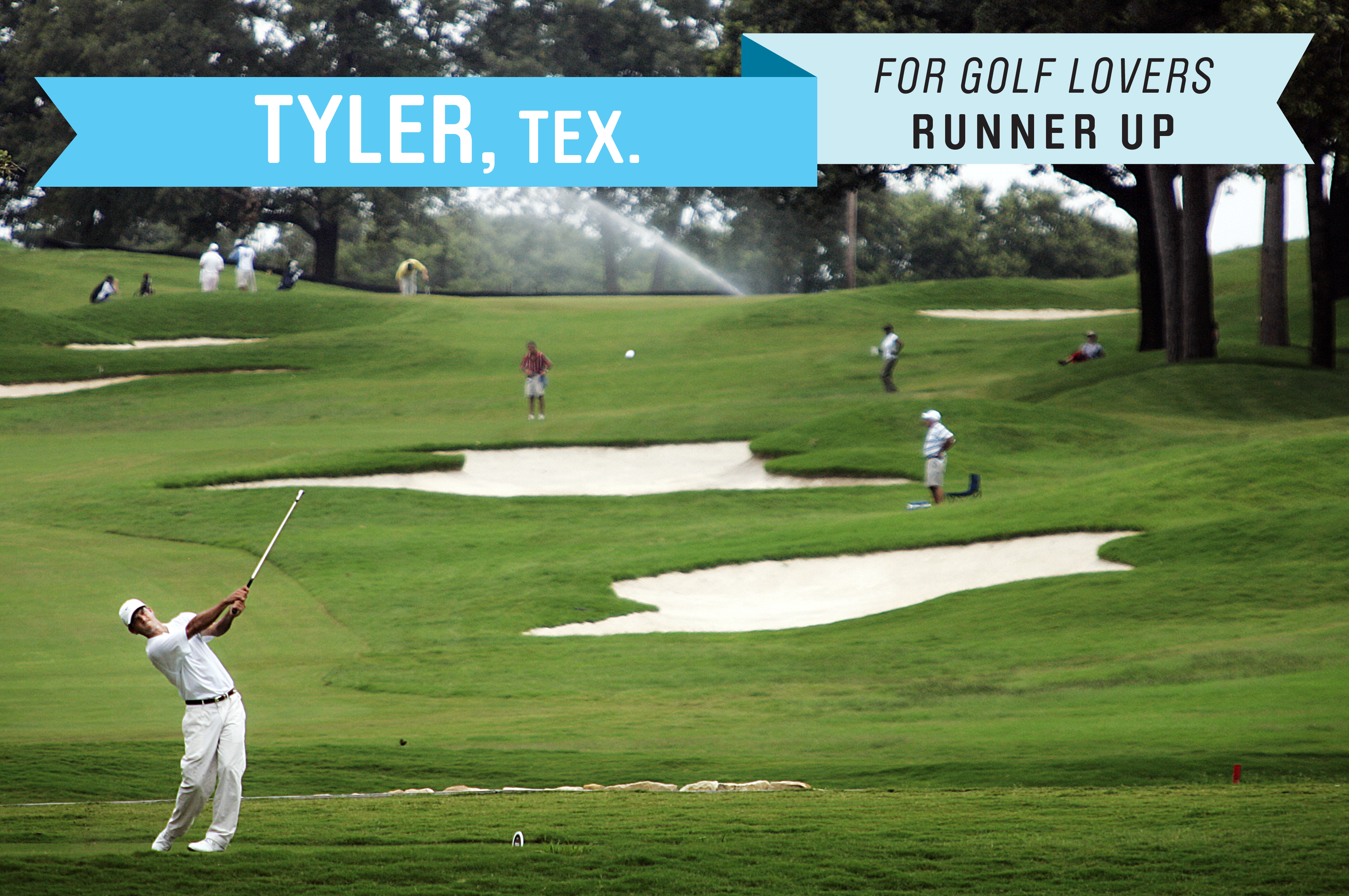 This East Texas town is certified by the state as a retirement community (because it meets key criteria attractive to retirees). Tyler has a low cost of living (98 compared to 100 for the national median) , no state income tax and well-regarded public courses such as Pine Springs Golf Club, which was renovated in 2010.