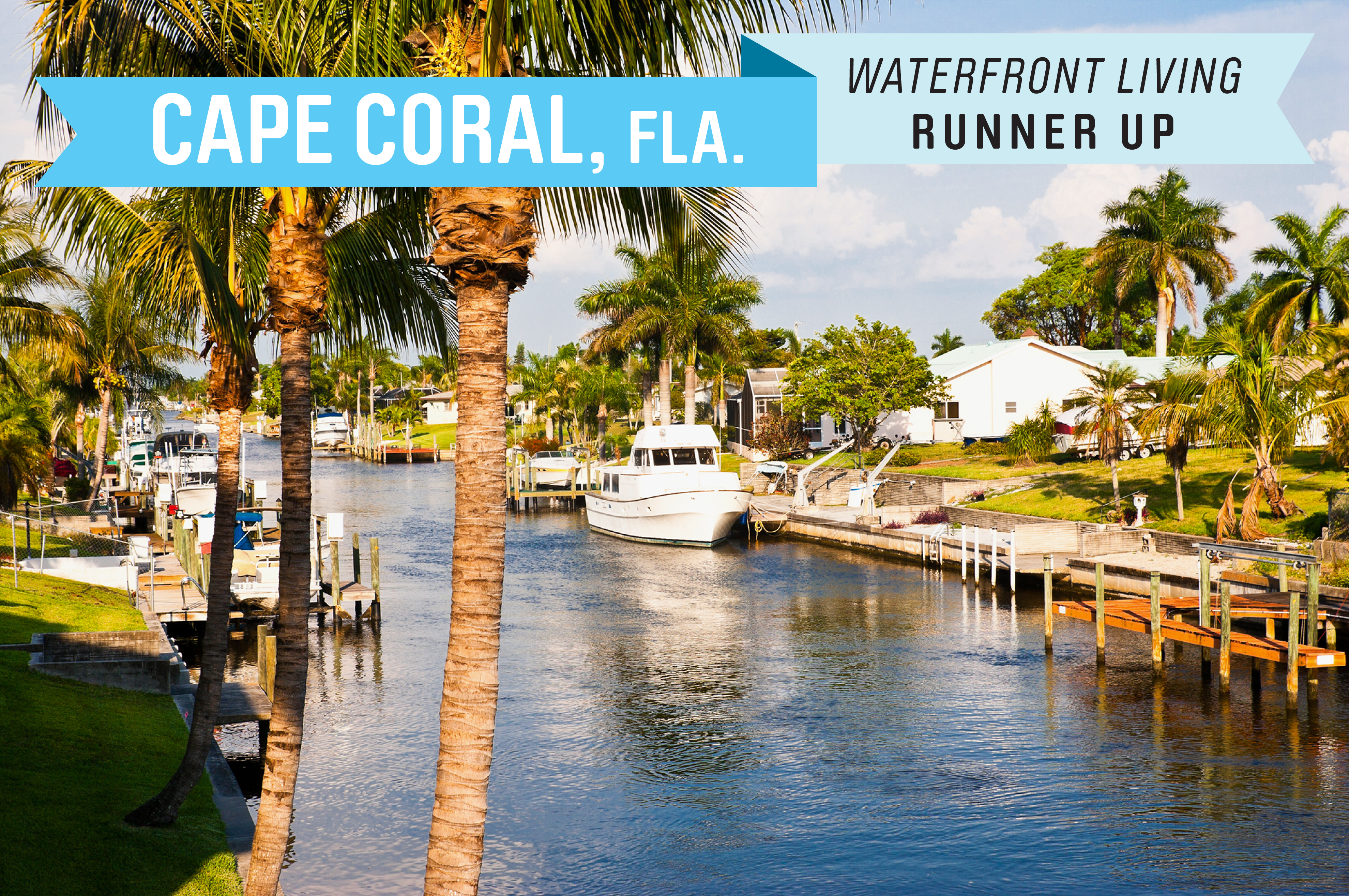 Two-thirds of Cape Coral are surrounded by water, either from the Gulf of Mexico or the Caloosahatchee River--and that doesn't include the 400 miles of canals. Florida residents pay no state income tax. The median home price in Cape Coral is $144,900.