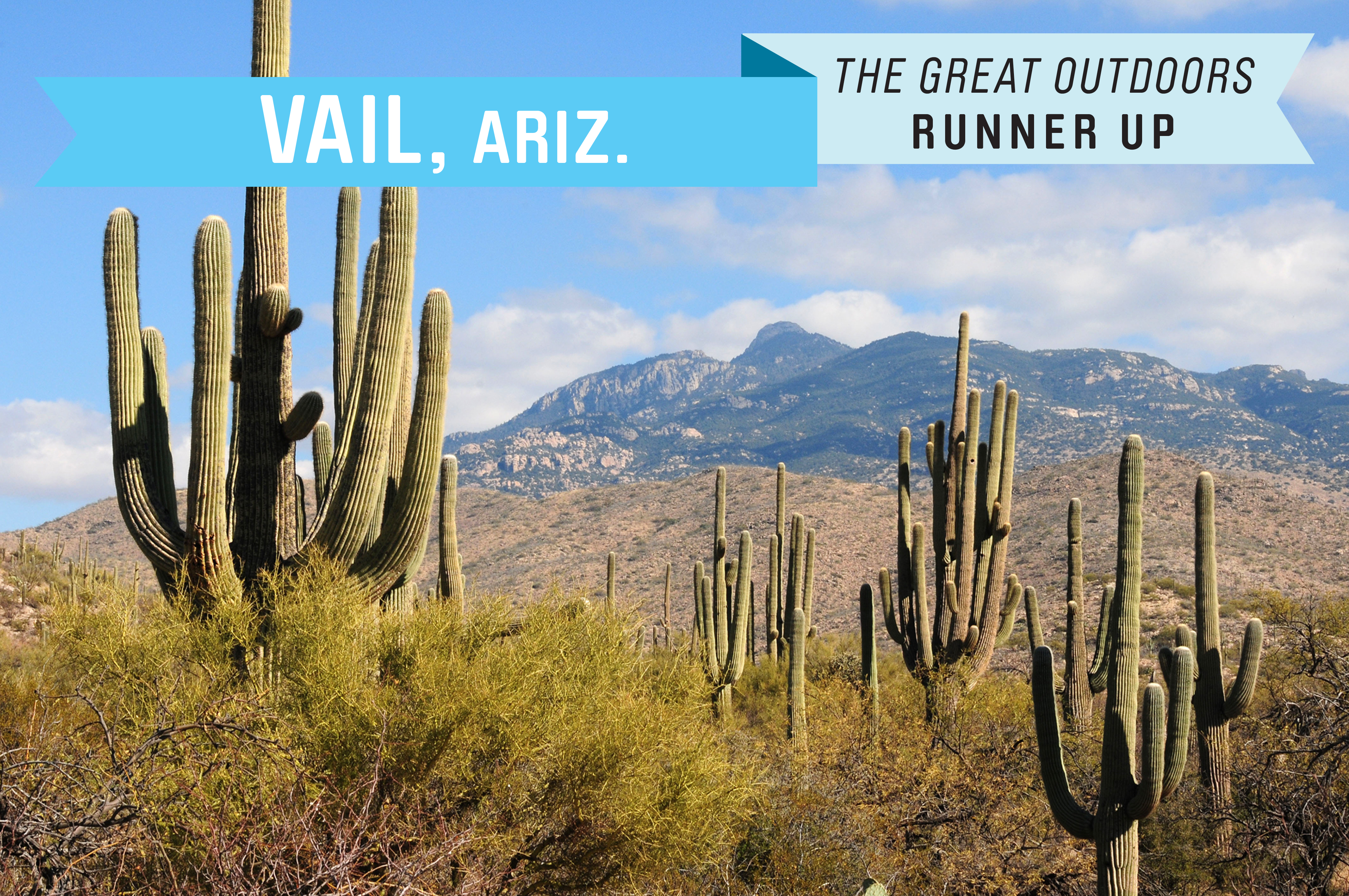 A growing community 22 miles southeast of Tucson, Vail is cooler than many desert towns, thanks to the natural air conditioning provided by the Rincon Mountains. It's also more affordable than many similar retirement destinations, with a median home price of just under $200,000.