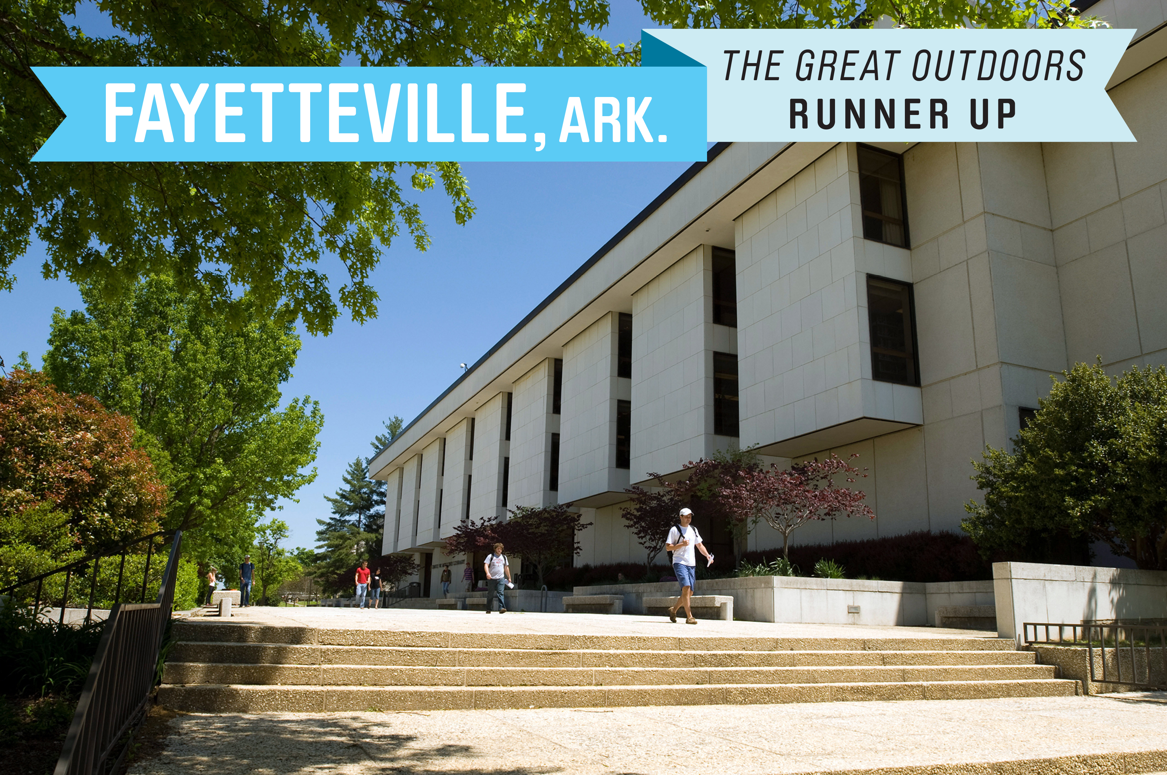 Tucked into the Ozark Mountains on the shores of Beaver Lake, Fayetteville offers a wealth of year-round outdoor outlets. The local economy is also strong, driven by the University of Arkansas and proximity to Wal-Mart headquarters in Bentonville. Median home price: $166,000.