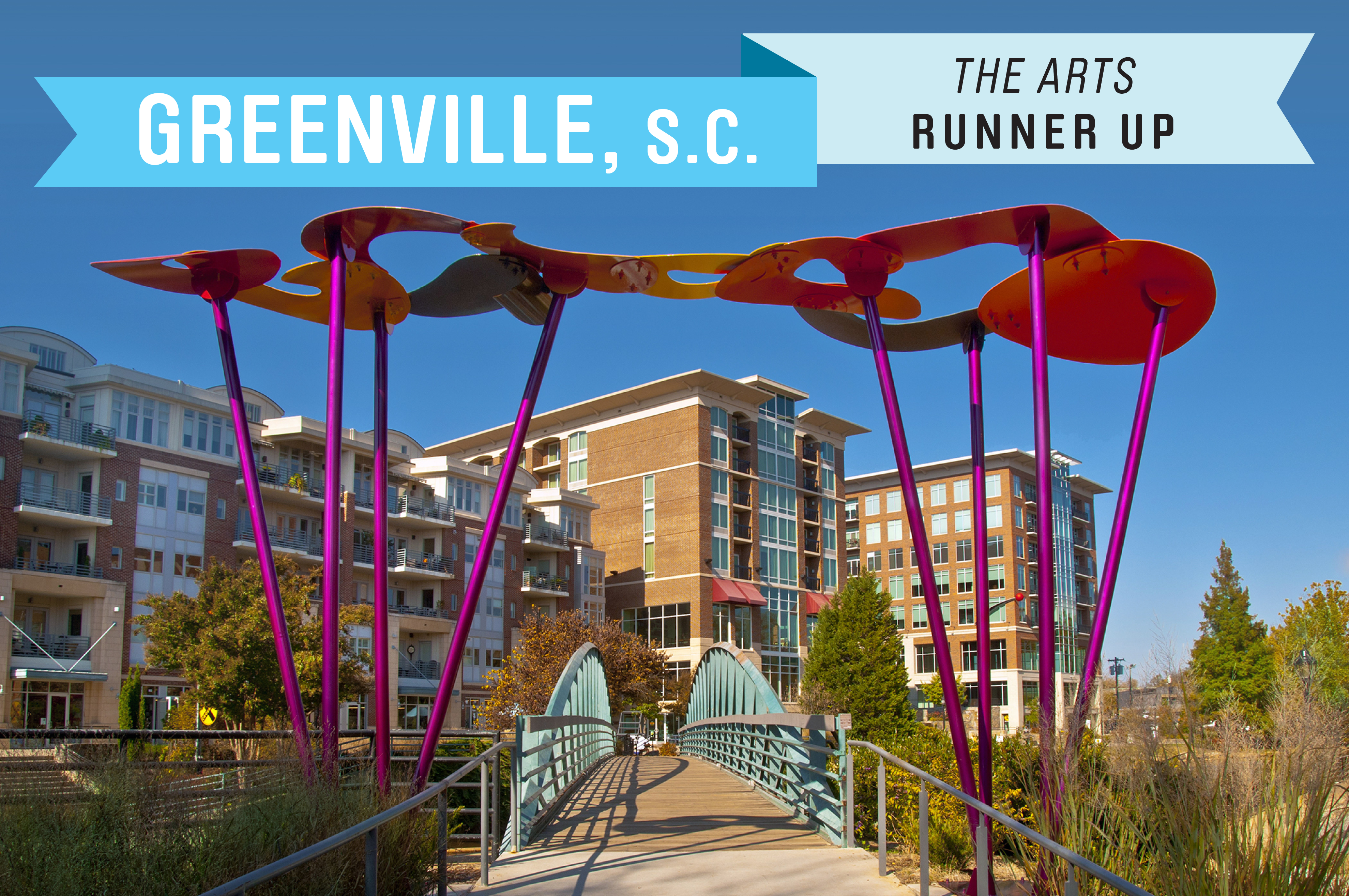 A revitalization in the 1990s saw the conversion of several industrial areas into performing art spaces, including the Warehouse Theatre, which started as a textile mill. Greenville now hosts 10 music, food, and art festivals a year. Housing remains affordable, with a median price of $185,000 and average property taxes of $1,100.