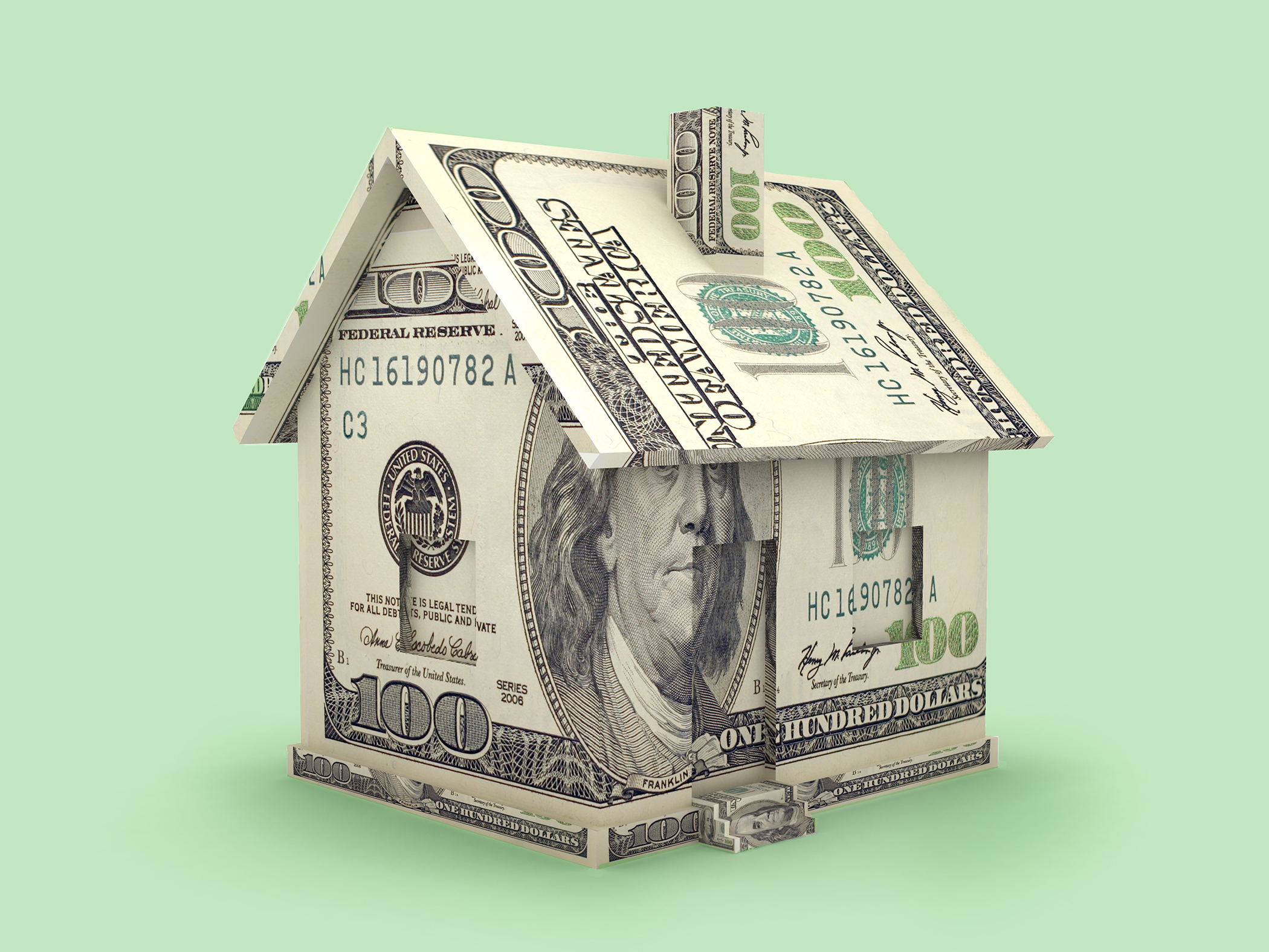 how much cash to buy a house