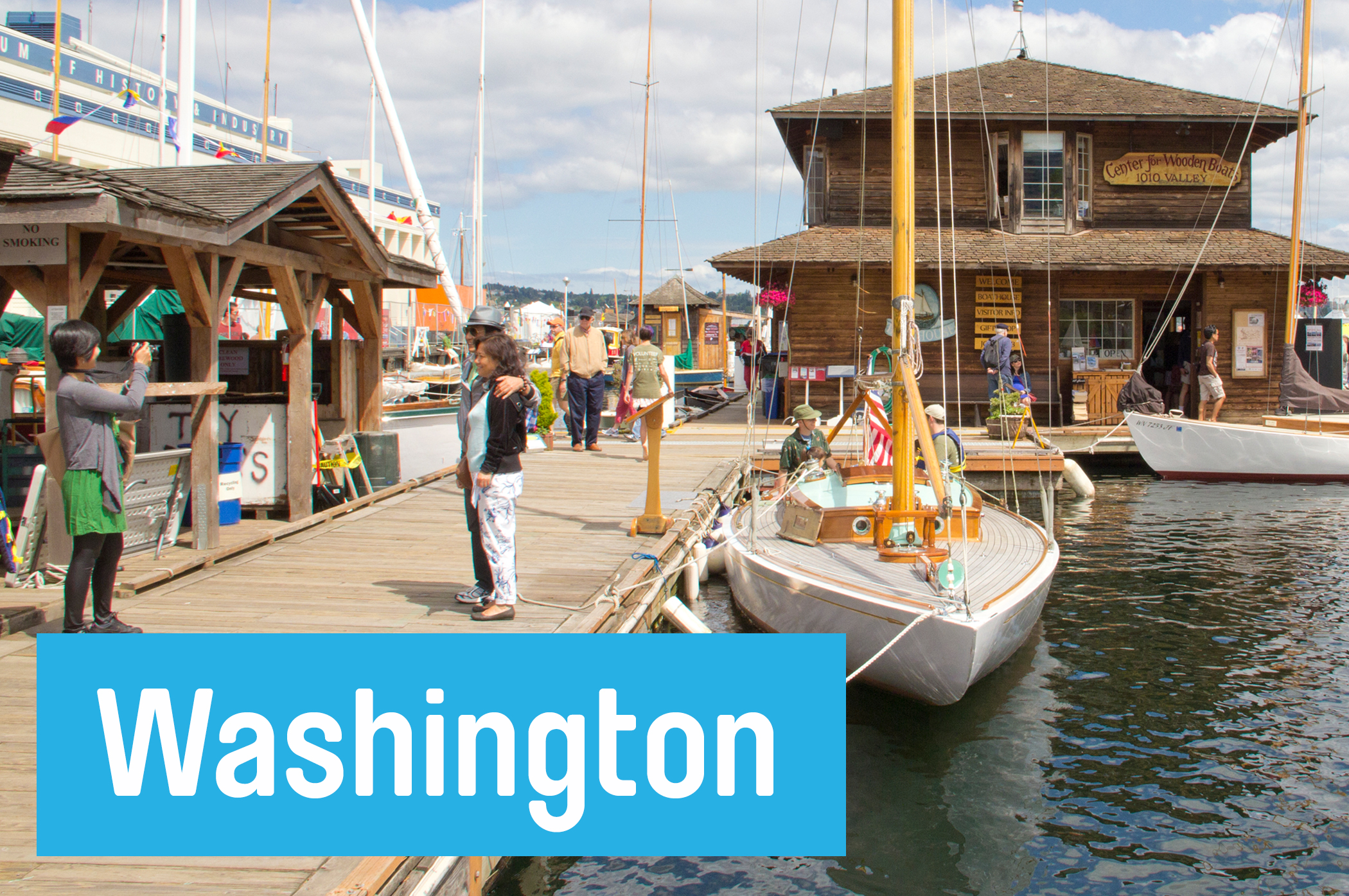 Take an hour sailboat cruise on Seattle’s shimmering Lake Union, free every Sunday with the <a href="http://cwb.org/events/cast-off/" target="_blank">Center for Wooden Boats.</a>