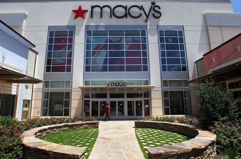 A customer enters a Macy's Inc. store at the La Cantera outdoor mall in San Antonio, Texas, U.S., on Wednesday, June 19, 2013. Consumer sentiment climbed last week from a two-month low as Americans views on the economy were the least pessimistic in five years. Photographer: Jennifer Whitney/Bloomberg via Getty Images