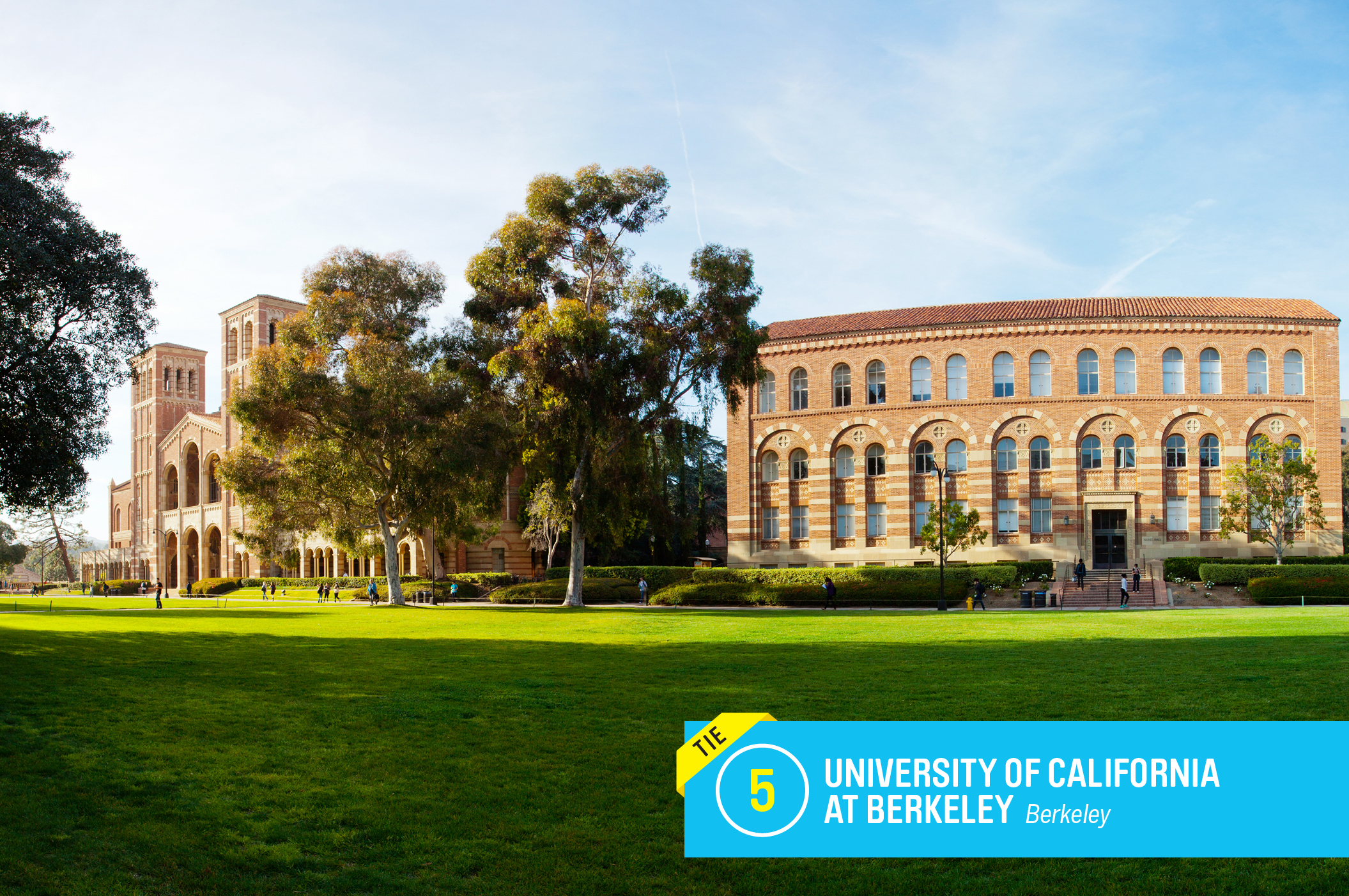 <a href="https://money.com/best-colleges/profile/university-of-california-berkeley/" target="_blank">UC-Berkeley</a>, or Cal for short, ranks the highest of eight University of California system schools that made Money’s rankings. In fact, Cal is one of the most selective public colleges in the country. More than 90% of freshmen graduate within six years, a rate well above even other elite public universities.
<a href="https://money.com/best-colleges/profile/university-of-california-berkeley/" target="_blank">FULL PROFILE</a>