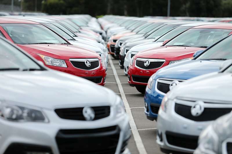 ADELAIDE, AUSTRALIA - JULY 30: New cars are parked on the lot at the Holden manufacturing plant at Elizabeth on July 30, 2013 in Adelaide, Australia. Holden, a subsidiary of American car giant General Motors recently reduced its staff in Adelaide by 400, in an effort to reduce operating costs. Holden and other local car manufacturers have received years of both federal and state government grants, and PM Kevin Rudd recently said he was ...determined to see this industry survive into the future. (Photo by Morne de Klerk/Getty Images)