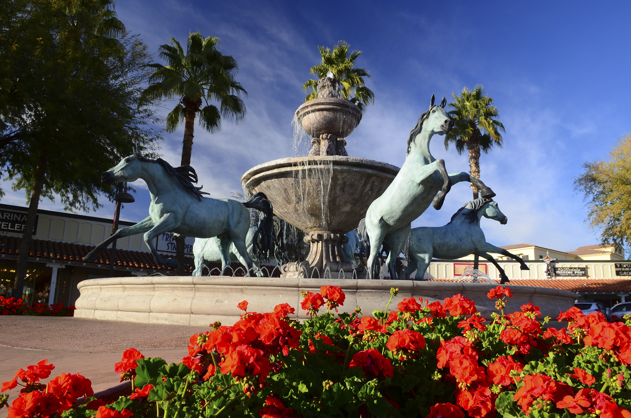 <strong>Scottsdale, Arizona. </strong>Before you move here, be sure you love golf, spas, and a hot, sunny desert climate. These days, high-end restaurants, bars, galleries and shops are also plentiful around town.