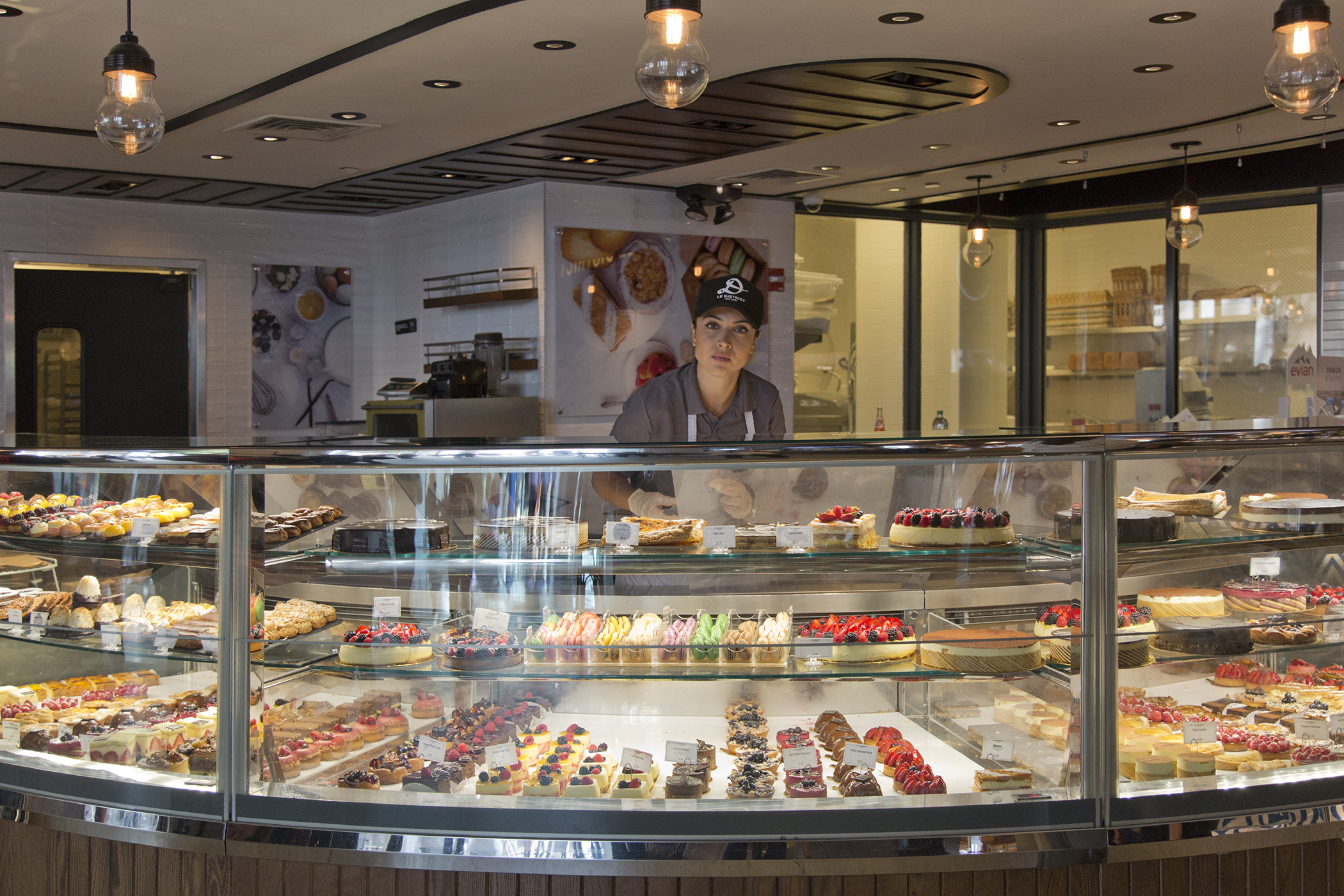 Le Patisserie inside of Le District, Brookfield Place.
