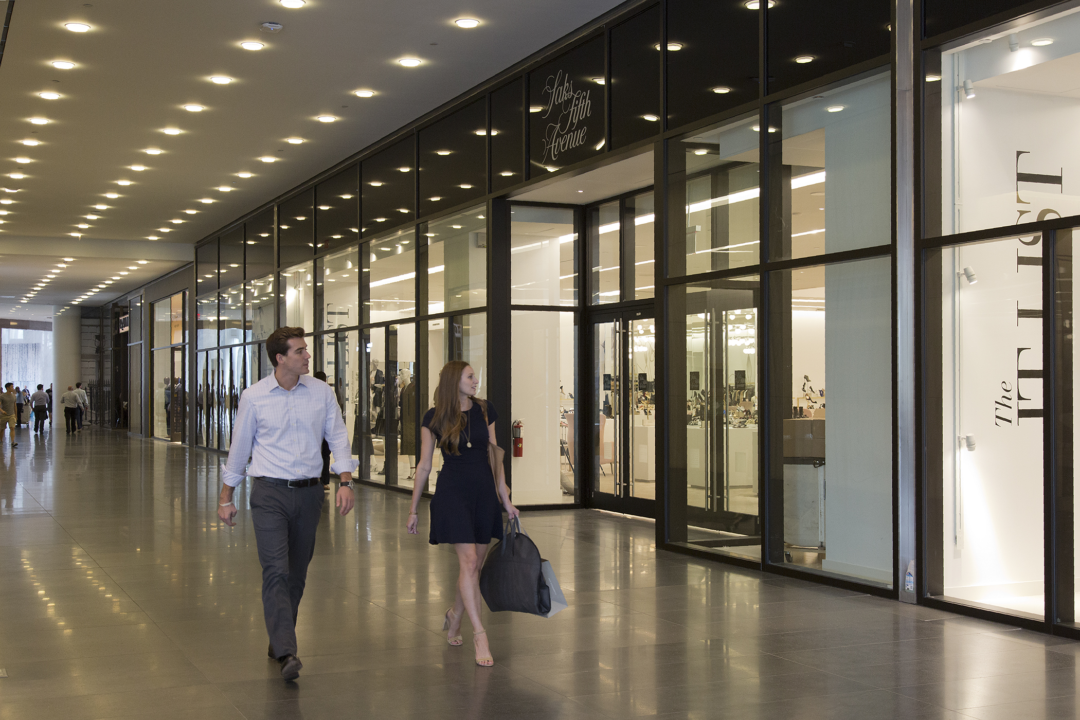 Saks Fifth Avenue store inside of Brookfield Place opens in September 2016.