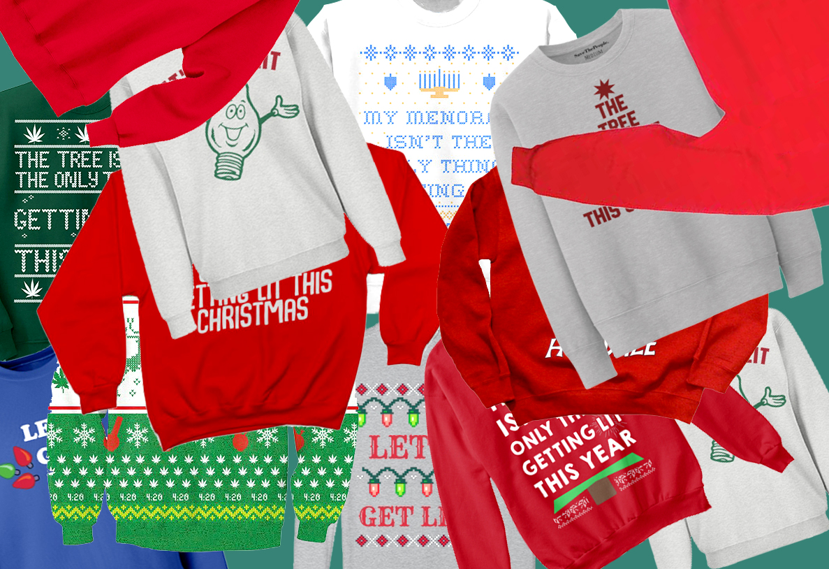 trust the process christmas sweater