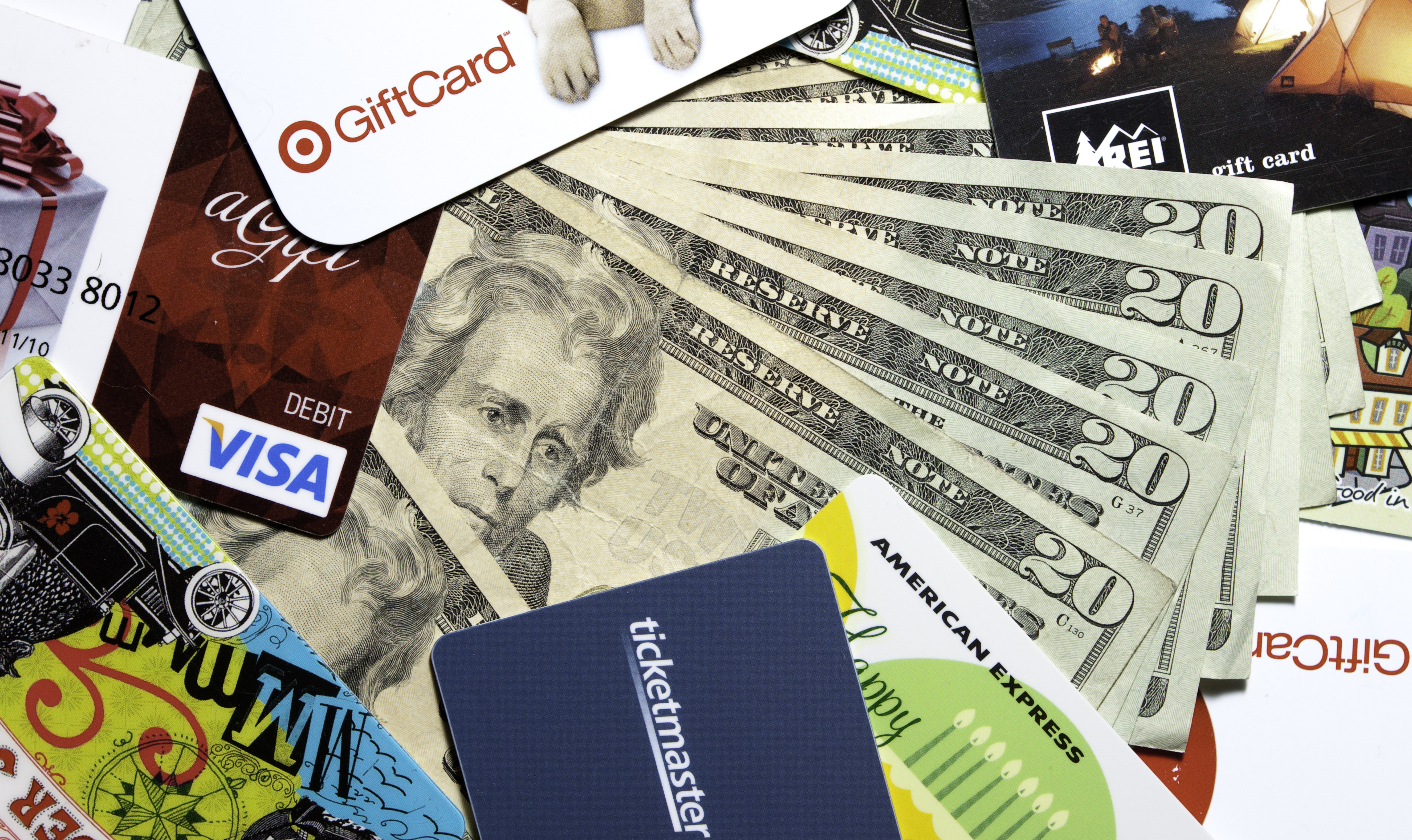 How To Sell And Exchange Unwanted Gift Cards For Cash Money