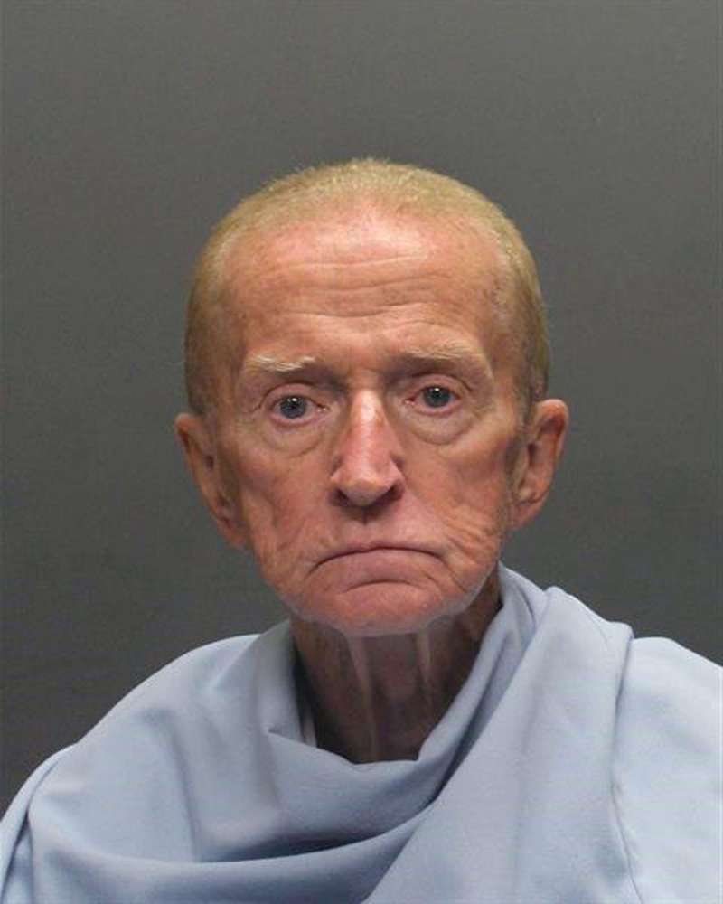 Robert Francis Krebs, an 80-year-old man, accused of robbing a credit union at gunpoint. Police announced Sunday that a tip led to the arrest of Krebs after police circulated surveillance photos of him entering the Pyramid Credit Union and at a teller's window. They say Krebs had a handgun, demanded money from the teller and was given cash before running out of the bank.
