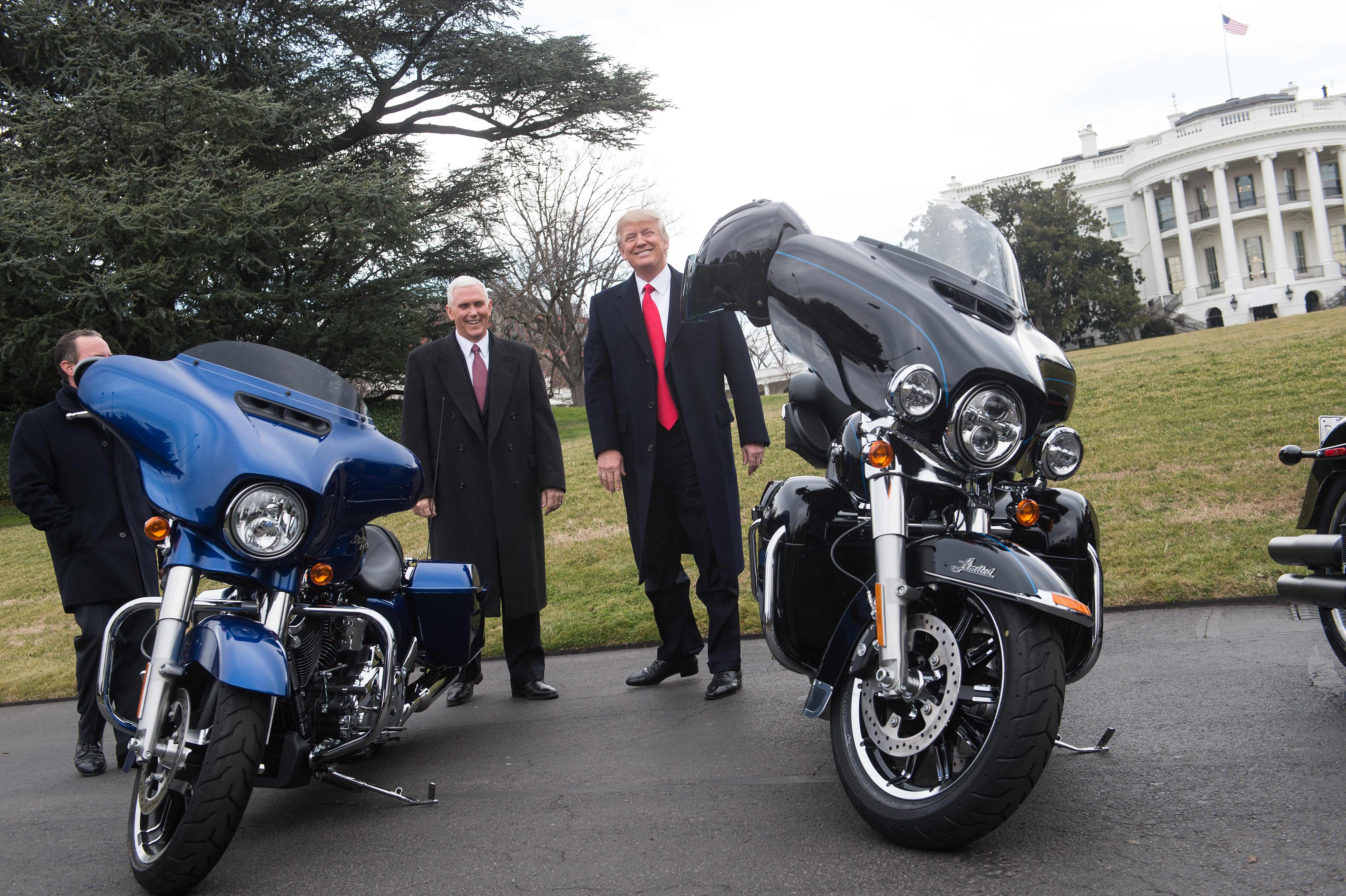 President Says All Harley Davidson Owners 'Voted For Trump' | Money