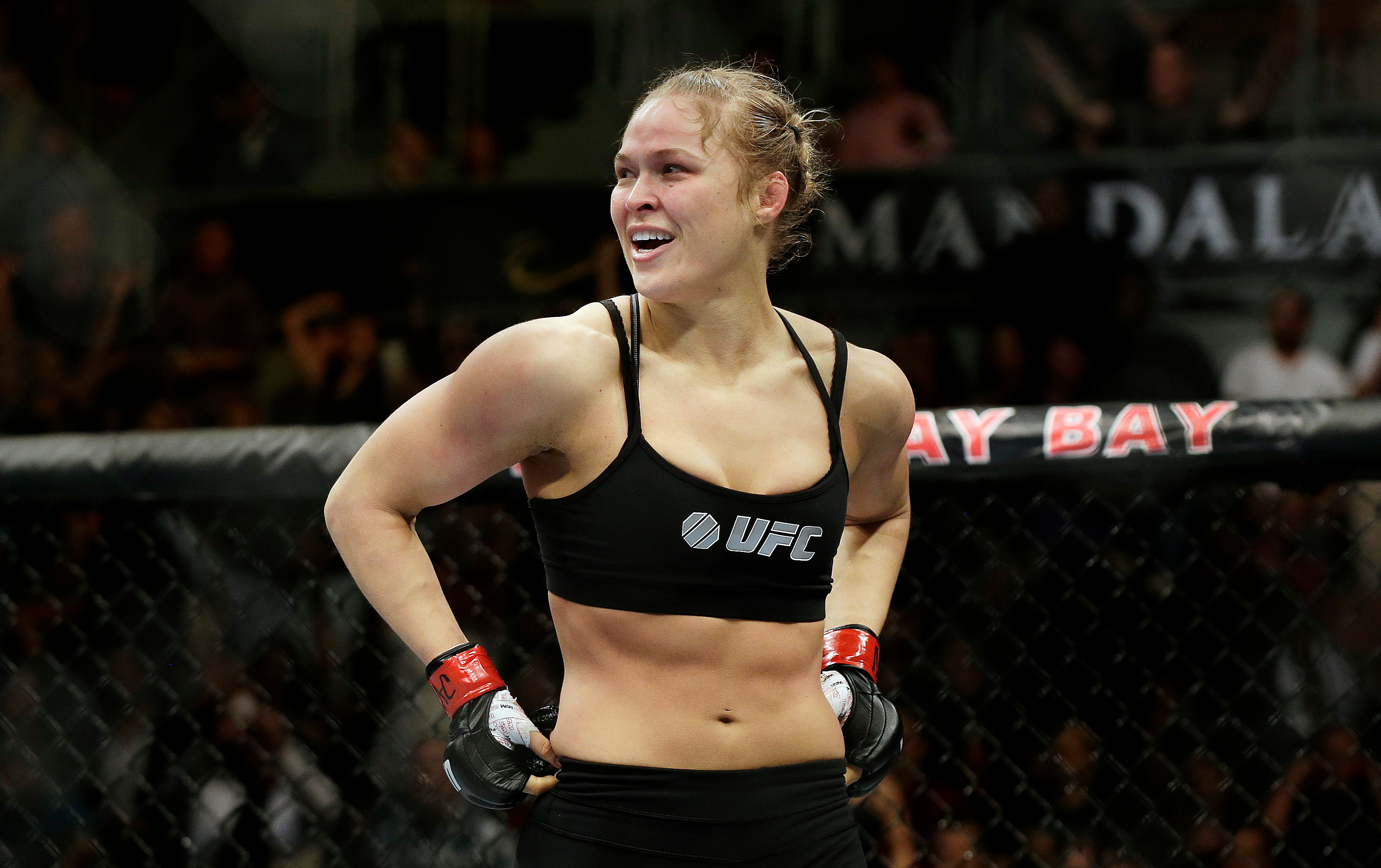 Ronda Rousey Makes History As the First Female On the 