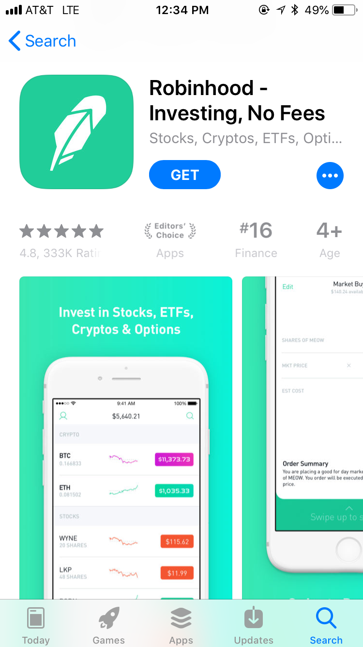 day trading with robinhood app
