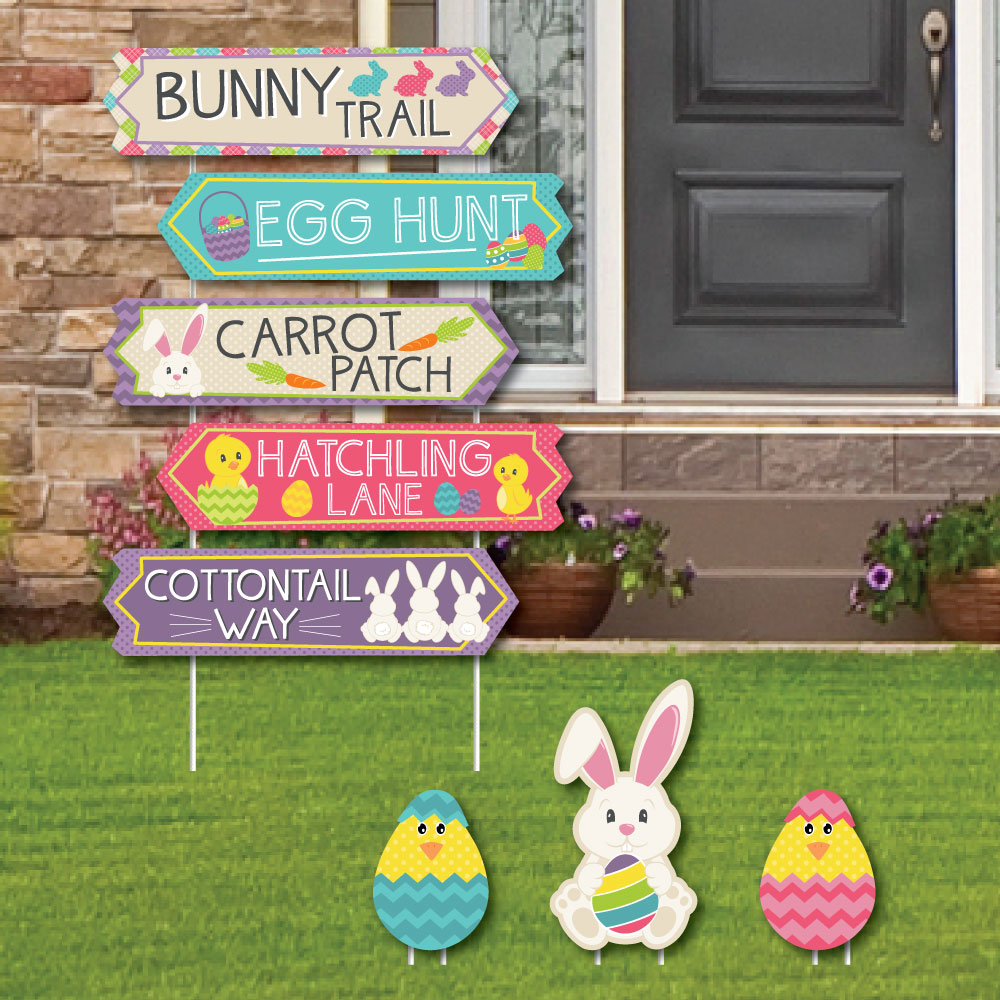 easter egg hunt decorations