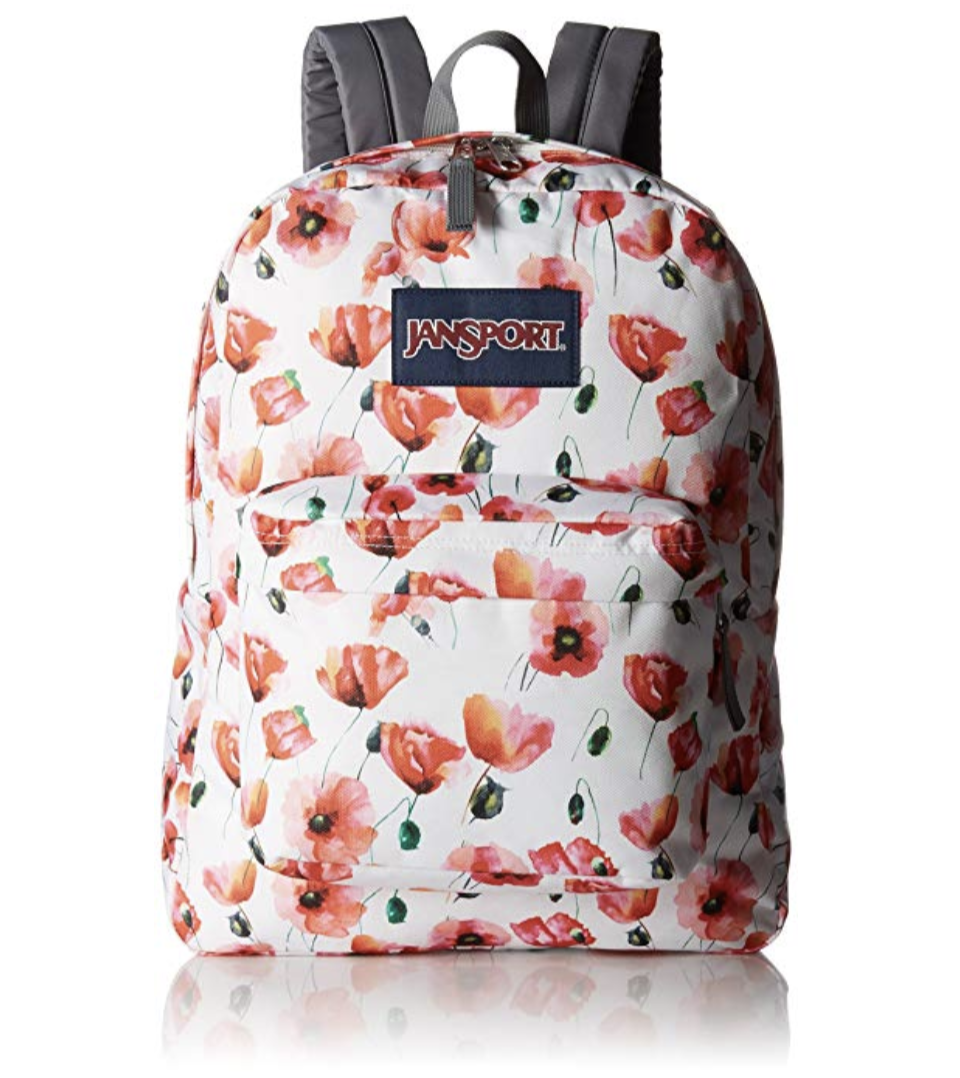 jansport strawberry backpack