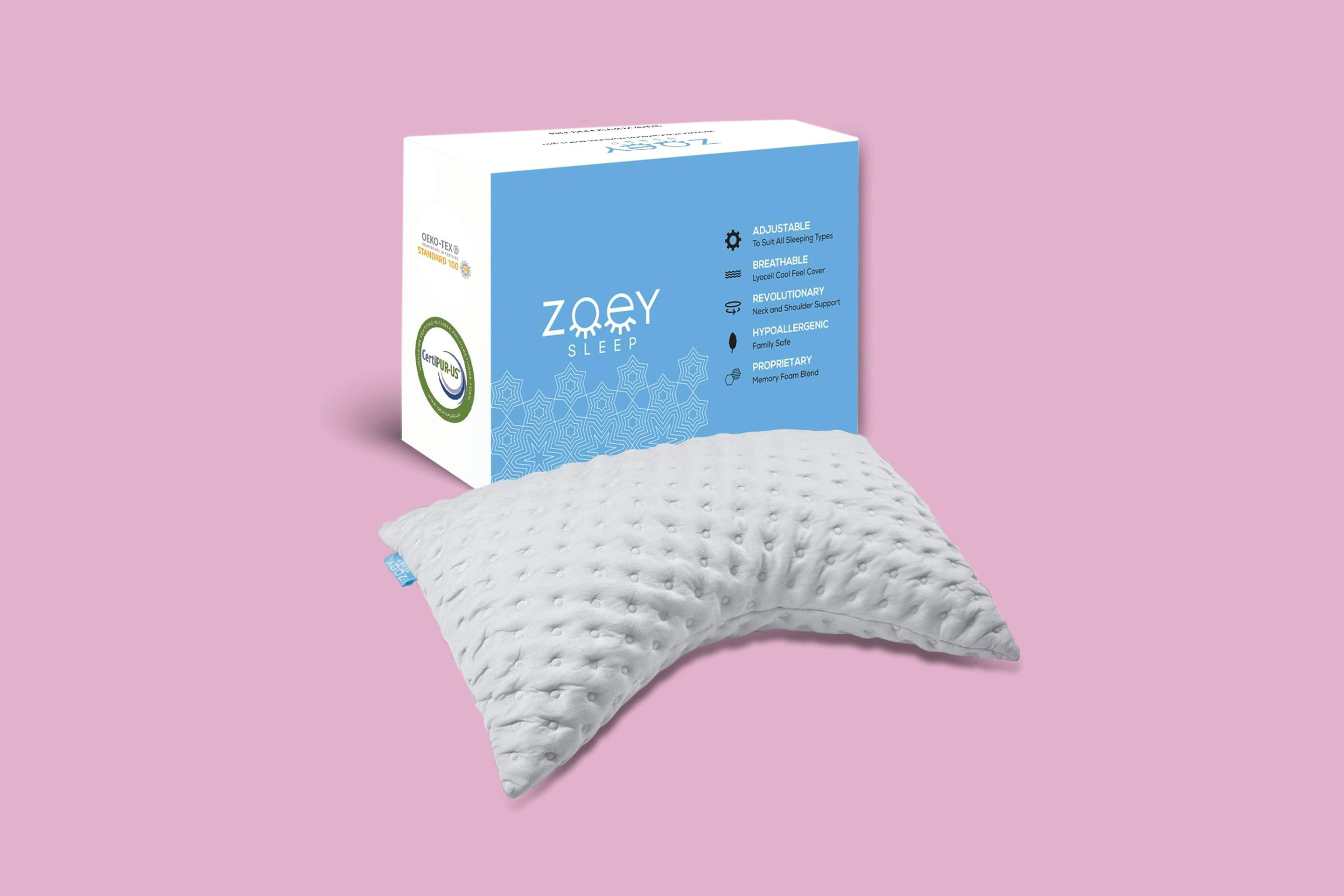 zoey sleep pillow