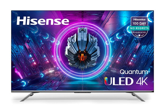 Shopping-Hisense 55 QLED 4K Android Smart TV