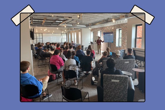 A Highlands Investment Club meeting led by Charlie Gorman