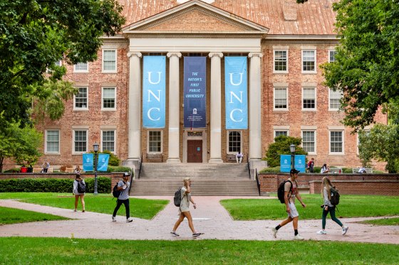 Campus of the University of North Carolina at Chapel Hill.